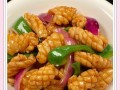家常美食——咸菜炒鱿鱼（一道简单易做的下饭菜，让你尝到咸菜和鱿鱼的完美结合）