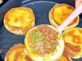 无油版青椒鸡蛋饼的做法（健康营养，美味可口，主食早餐必备）