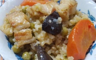 三层肉咸干饭香菇的制作方法（鲜香的肉质，咸鲜的口感，让你欲罢不能！）