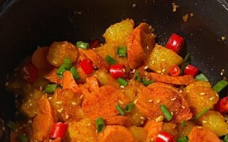 香辣孜然土豆块的做法（美味可口，简单易学，让你爱上做菜）