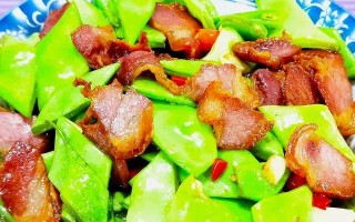 家常美食——扁豆炒腊肉（香气扑鼻，口感鲜美，做法简单易学）