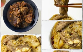 美味可口的白菜粉丝炖排骨（家庭厨艺大公开）