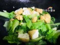 健康美味的肉未豆腐黑木耳生菜汤（家常菜谱，营养丰富）