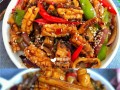 五彩鱿鱼卷，美味健康的海鲜食品（手工制作，营养丰富；热门海鲜，多种口味尝遍全球。）
