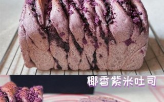 椰香芒果紫米的做法（融合南国风情的甜品美食）