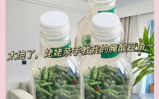 家常美食，腌酸豆角的做法（做法简单，口感鲜美，营养丰富）
