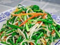 美食手把手教你做沂蒙炒三丝（学会这个家常小菜，轻松迎接家庭聚餐）
