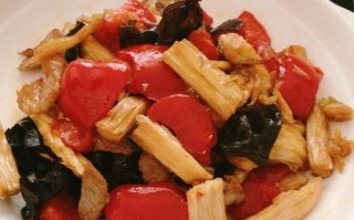 瘦肉木耳炒腐竹的做法（让你轻松学会家常做法，做出美味的炒菜）