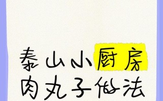 油炸小肉丸子的制作方法（如何制作口感鲜美的小肉丸子？）