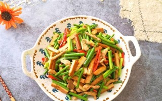 手把手教你做香干肉丝（原汁原味，家常美食，健康又美味）