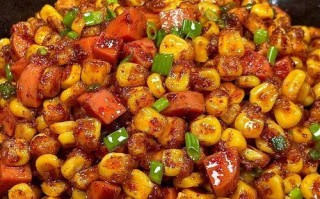 腰花炒玉米粒的做法（家常美食，营养又美味）
