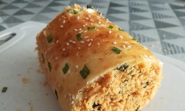 香葱肉松卷的制作方法（满口香气，鲜肉满溢，瞬间化渣的香葱肉松卷）-第1张图片-美味行家