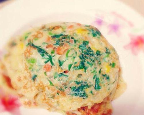 蒜香苋菜玉米饼的制作方法（做出香气四溢、口感松软的美味玉米饼）-第1张图片-美味行家