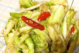 豉汁莲花白菜的做法（中式家常菜，美味健康，营养丰富）-第1张图片-美味行家