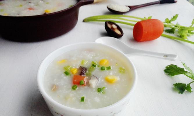 营养美味香菇胡萝卜粥的做法（一碗营养美味的粥香菇胡萝卜粥的做法分享）-第3张图片-美味行家