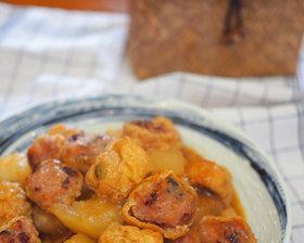 解馋好滋味——油豆泡塞肉酿冬瓜的做法（家庭美食大推荐，口感鲜美、营养丰富）-第3张图片-美味行家