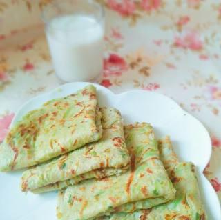 以丝瓜蛋饼为主题的美食烹饪（重庆传统美食）-第3张图片-美味行家