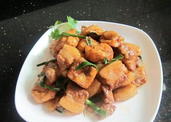 肉末油豆腐的美食制作（香浓多汁，口感绵软，健康美味）-第3张图片-美味行家