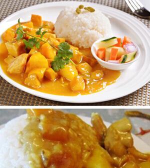 五彩娃娃咖喱盖饭，色香味俱佳的家常美食（丰富多彩的菜品搭配，让你在家也能享受正宗印度风味）-第1张图片-美味行家