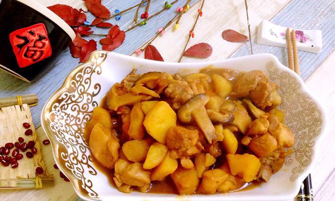 土豆烧香菇，让你在家也能享受高级味蕾（营养健康、简单易学的土豆烧香菇，让你轻松入手，成为厨房达人）-第1张图片-美味行家