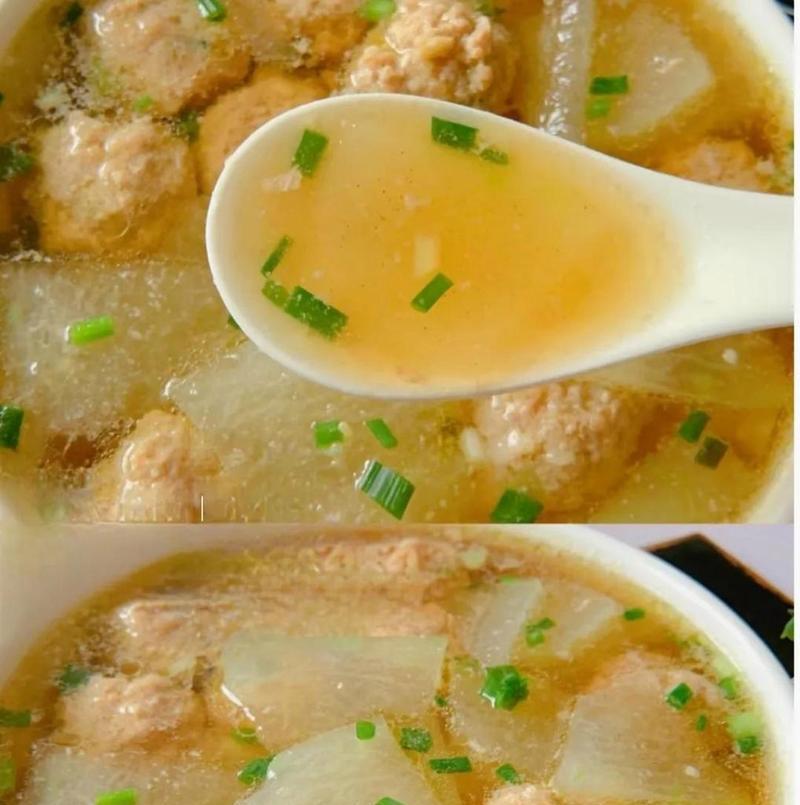 暖胃养生，羊肉冬瓜丸子汤做法（美食滋补，让你暖意十足）-第3张图片-美味行家