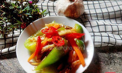 双椒辣蛏子的做法（香辣可口，食欲倍增）-第2张图片-美味行家