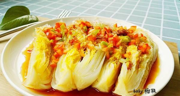 蒜蓉手撕娃娃菜的制作（简单易学、美味健康、尝鲜美食）-第3张图片-美味行家