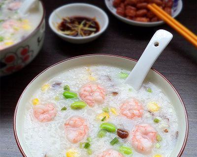 健康美味，蔬菜虾仁粥（用新鲜蔬菜和鲜虾打造口感浓郁的营养粥）-第1张图片-美味行家