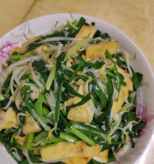 日式豆腐炒韭菜的做法（健康营养，简单易学）-第3张图片-美味行家