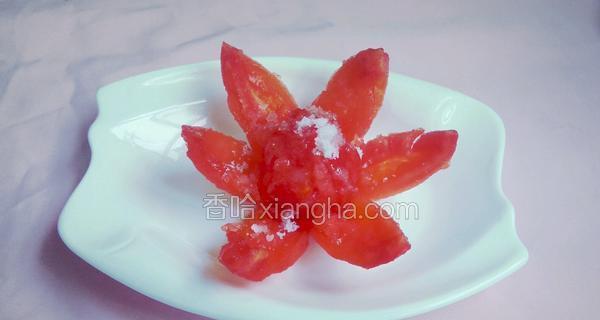 丰富生活，以西红柿皮花朵为主角（用废物变成美食的秘密，西红柿皮花朵）-第1张图片-美味行家
