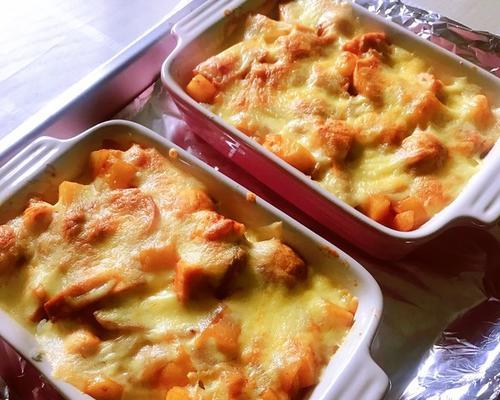 小太阳瓜焗六彩米饭，轻松上桌美味佳肴（独特口感，美味可口）-第1张图片-美味行家