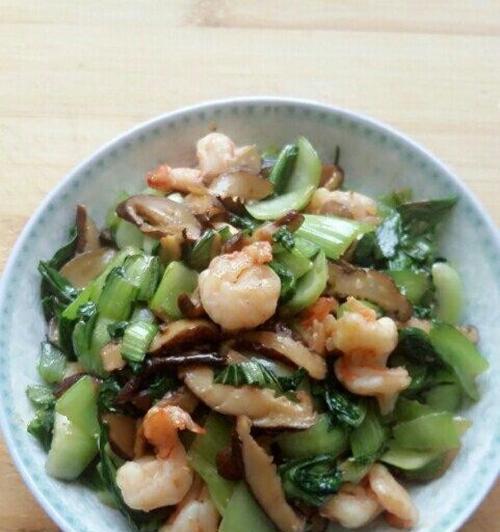 油菜炒香菇的做法（简单易学，美味可口）-第2张图片-美味行家