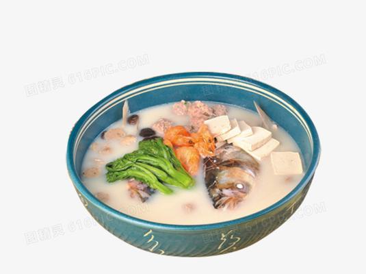 清爽可口的鱼头豆腐香菇清汤（家庭做法，营养丰富，健康美味）-第1张图片-美味行家