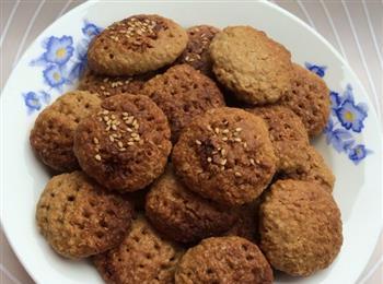 营养燕麦片小酥饼的做法（简单易做，健康美味的小点心）-第3张图片-美味行家