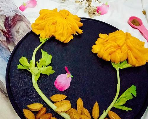 用三色菊花馒头美化美食（学做花样美食，为生活增添色彩）-第2张图片-美味行家