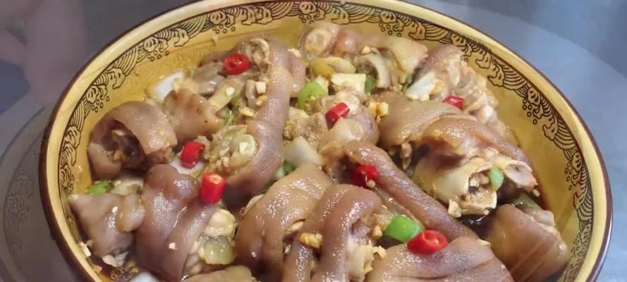 酥香辣猪蹄的制作方法（猪蹄，花椒，香辣酱，辣椒油）-第2张图片-美味行家