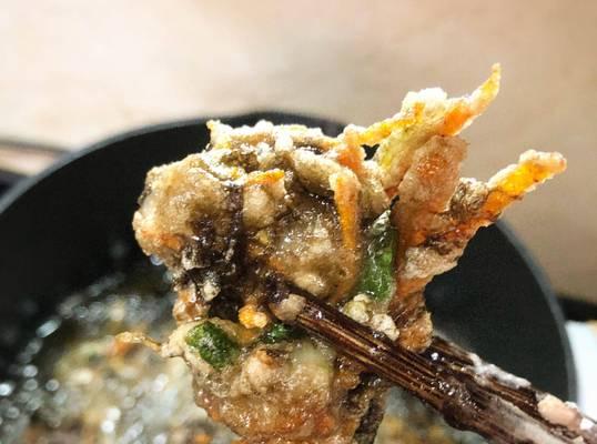 酒小食之酥炸紫菜（香脆可口，简单易做）-第1张图片-美味行家