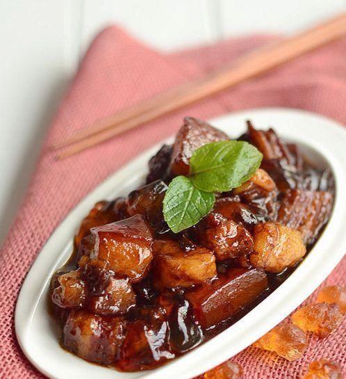 美味低热量，桃胶红烧肉（劲享双重肉感，健康美食一不误）-第3张图片-美味行家