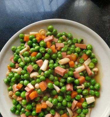 美味又健康，甜豆炒牛肉丸的制作方法（美食佳肴，做饭新体验；健康养生，一口咬下的美好）-第2张图片-美味行家