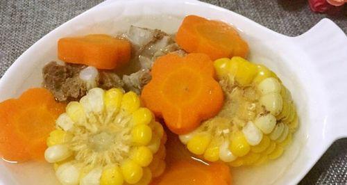 玉米萝卜炖排骨的做法（一道美味又营养的家常菜）-第2张图片-美味行家