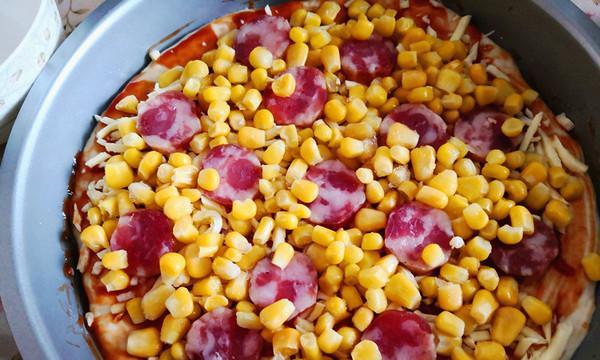 自制香肠玉米豆腐乳披萨（简单易学，健康美味）-第1张图片-美味行家