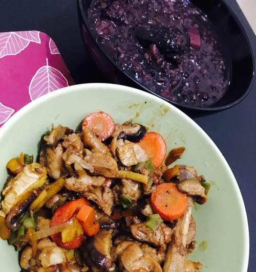用香菇炒出美味鸡块（家常菜谱，健康美味，）-第2张图片-美味行家