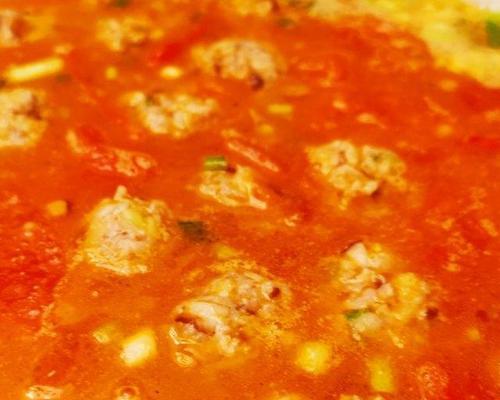 柿子肉圆汤的做法（家庭美食，温暖味蕾）-第1张图片-美味行家