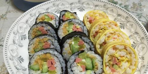 健康美味的蔬菜火腿寿司（以寿司卷为基础，简单制作，营养丰富）-第2张图片-美味行家