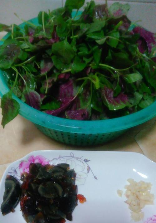 美味的苋菜炒皮蛋（健康鲜美的家常菜谱，让你回味无穷）-第1张图片-美味行家