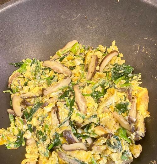香菇鸡蛋面疙瘩的做法大全-第3张图片-美味行家