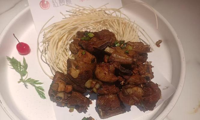 樱桃恋排骨的制作方法（用樱桃和酱油烤出香甜入味的排骨）-第3张图片-美味行家