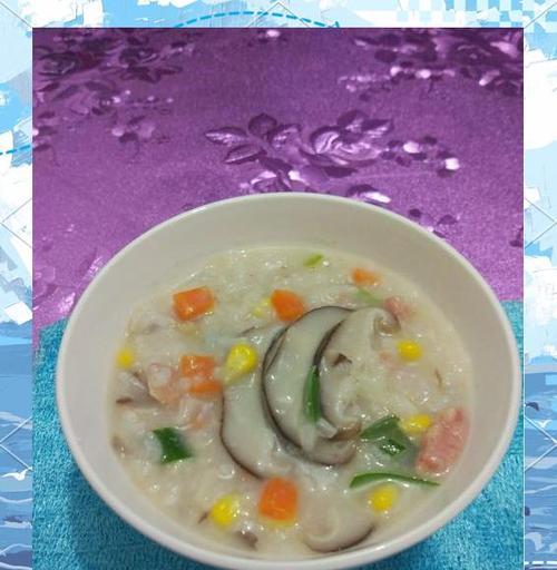 香菇番茄鸡肉粥的做法（健康营养的家常美食）-第3张图片-美味行家