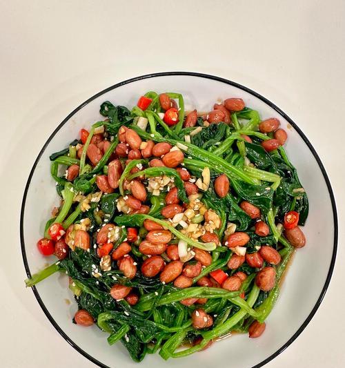 菠菜拌香干的健康美食（健康营养，美味可口，适合全家品尝）-第3张图片-美味行家