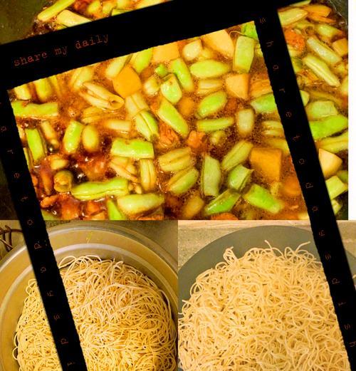 学会正宗老北京扁豆焖面的秘诀（一步步教你制作口感独特、滋味鲜美的扁豆焖面）-第3张图片-美味行家
